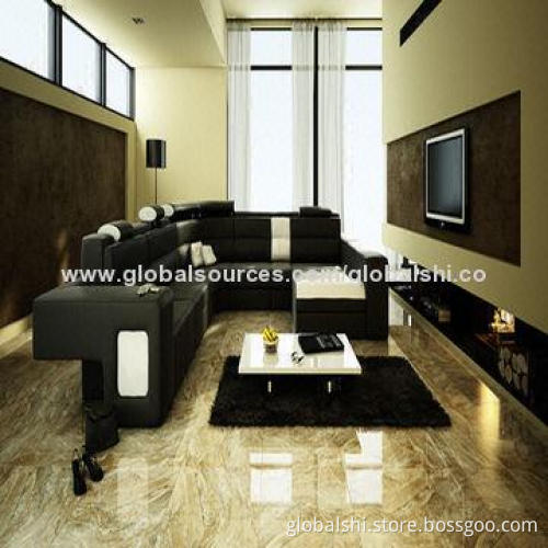 Agate Jade Stone Porcelain Tile, Digital Printing Full Polished Glazed, Marble Look